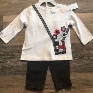 🔥NWT Pants and Long Sleeve Shirt Set 12 Months